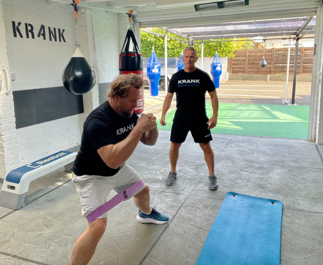 Coaching at Krank HQ