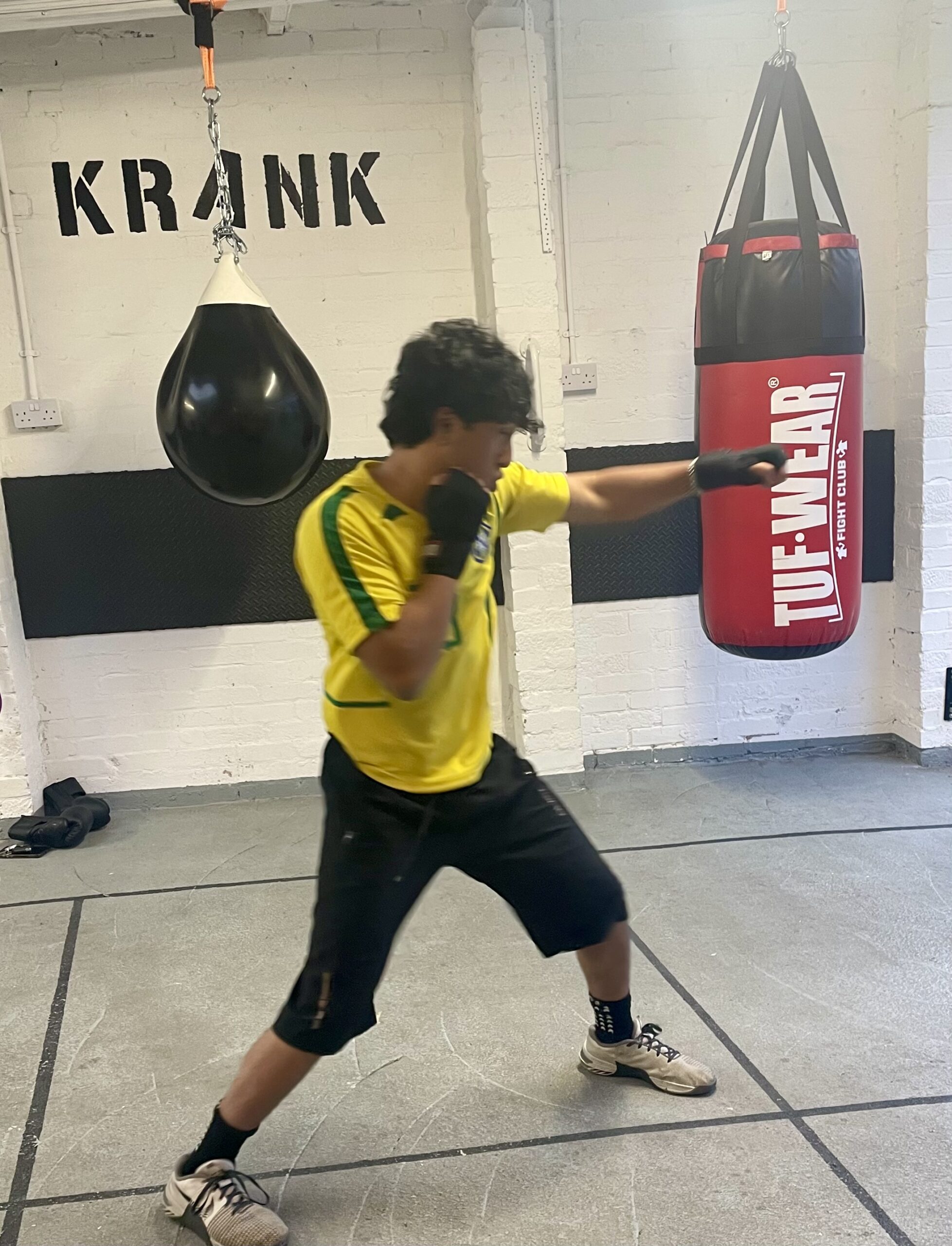 Private boxing coaching in Durham at Krank Boxing & Fitness