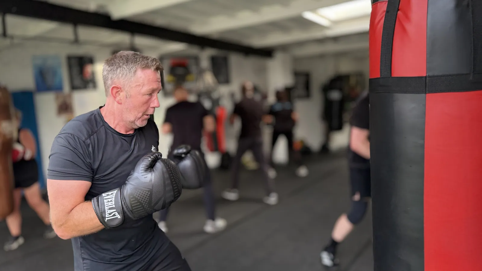 Beginner boxing training at Krank Boxing and Fitness HQ Durham