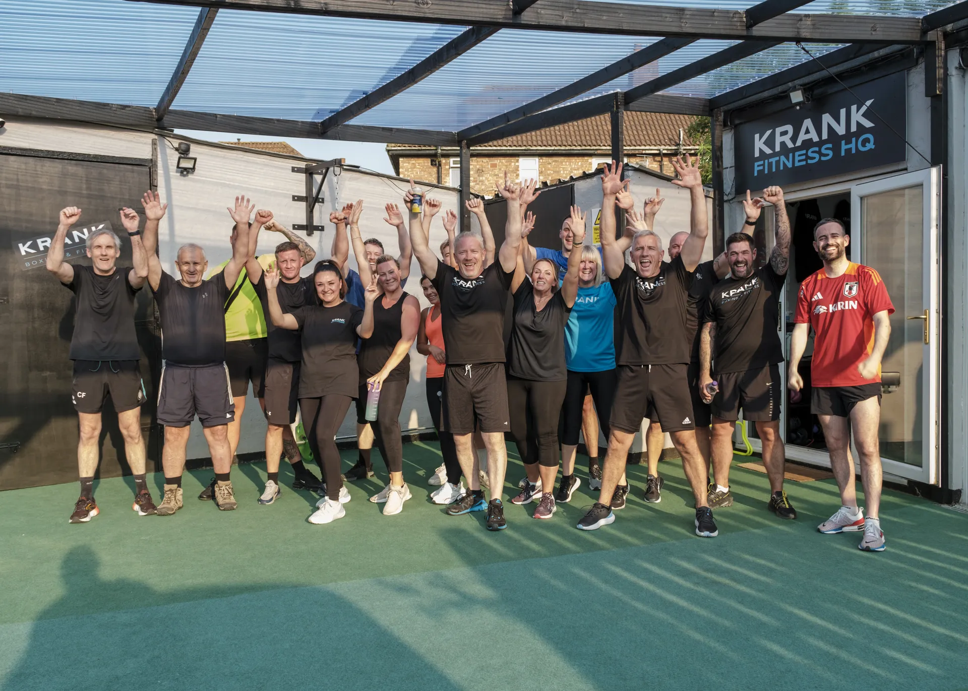 Krank Boxing and Fitness members in Durham
