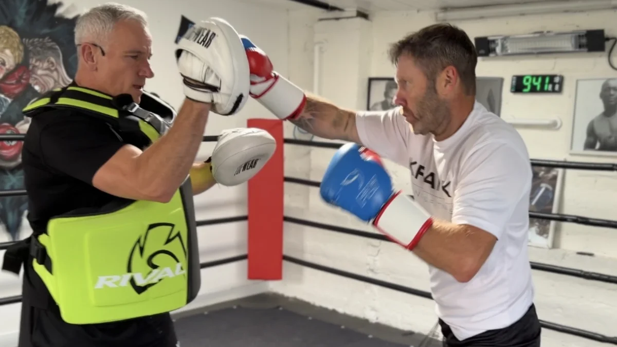 Saturday Surge boxing-focused group session